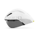 Fahrradhelm Giro Aerohead   MIPS Matte White/Silver