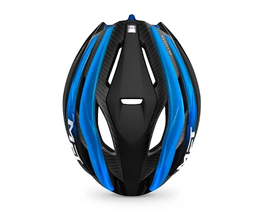Fahrradhelm MET  Trenta 3K Carbon metalická černo-modrá