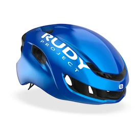 Fahrradhelm Rudy Project Nytron Blue Metal (Shiny)-Black (Matte)