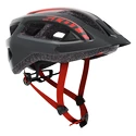 Fahrradhelm Scott Supra (CE) Grau/Rot Fade