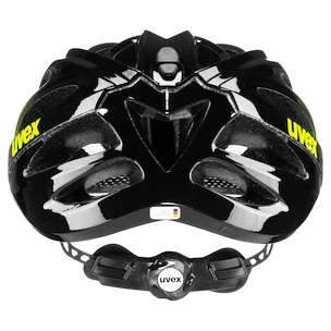 Fahrradhelm Uvex Boss Race Black - Lime (S4102292000) 52 - 56 cm