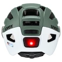 Fahrradhelm Uvex Finale Visor V Moss Green-Cloud M (S4109770400)
