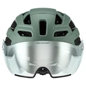 Fahrradhelm Uvex Finale Visor V Moss Green-Cloud M (S4109770400)