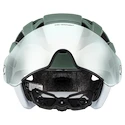Fahrradhelm Uvex Finale Visor V Moss Green-Cloud M (S4109770400)