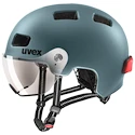 Fahrradhelm Uvex Rush Visor Deep Turquoise Mat (S4100280400)