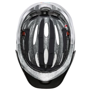 Fahrradhelm Uvex True Black-Silver (S4100530500)