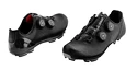 Fahrradschuhe Force MTB WARRIOR CARBON schwarz