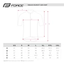 Fahrradtrikot Damen Force Rose schwarz-pink
