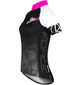 Fahrradtrikot Damen Force Rose schwarz-pink