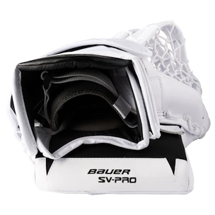 Fanghand Bauer  SV-PRO White/Black Senior linke Hand (regular)