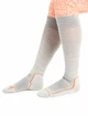 Frauensocken Icebreaker  Ski+ Ultralight OTC Blizzard Heather/Flash/Snow