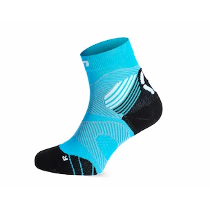 Frauensocken UYN  Run Trail Challenge turquoise/white