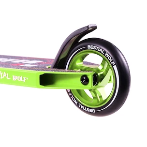 Freestyle Stunt-Scooter Bestial Wolf  Booster B18 zelená