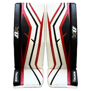 Goalie Schienen BRIAN'S Iconik X White/Red Senior 36+1 Zoll