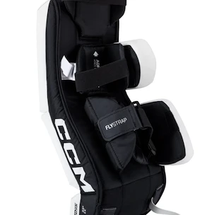 Goalie Schienen CCM YTflex 3 white/white/royal/black Bambini (Youth)