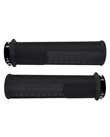 Griffe PEATY'S Monarch knurl thick black (pgm-knl-thk-blk-20)
