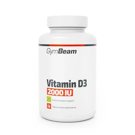 GymBeam Vitamín D3 2000 IU 120 kapseln