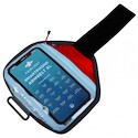Handytasche Raidlight Smartphone Armbelt Rot/Hellblau