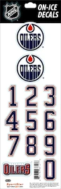 Helmnummer Sportstape ALL IN ONE HELMET DECALS - EDMONTON OILERS