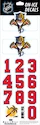 Helmnummer Sportstape  ALL IN ONE HELMET DECALS - FLORIDA PANTHERS