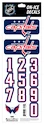 Helmnummer Sportstape  ALL IN ONE HELMET DECALS - WASHINGTON CAPITALS - DARK HELMET