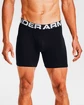Herren Boxer Shorts Under Armour  Charged Cotton 6in 3Pack Black