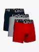 Herren Boxer Shorts Under Armour  Charged Cotton 6in 3Pack Red  S