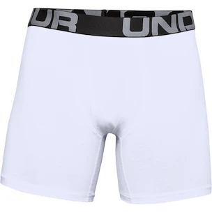 Herren Boxer Shorts Under Armour  Charged Cotton 6in 3Pack White