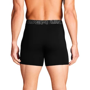 Herren Boxer Shorts Under Armour Perf Cotton 6in 3Pack black  L