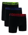 Herren Boxer Shorts Under Armour Perf Cotton 6in 3Pack Black