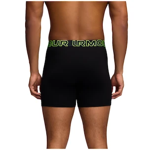 Herren Boxer Shorts Under Armour Perf Cotton 6in 3Pack Black