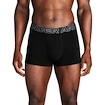 Herren Boxer Shorts Under Armour Perf Cotton Solid 3in 3Pack Black