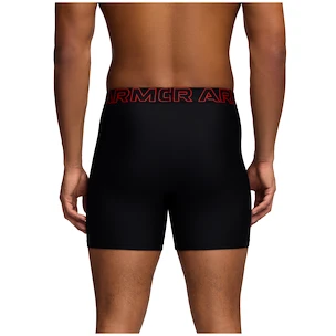Herren Boxer Shorts Under Armour Perf Tech 6in 3Pack Black