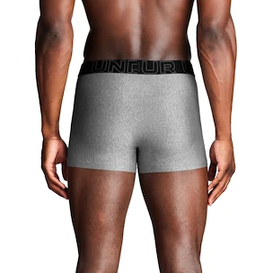 Herren Boxer Shorts Under Armour Perf Tech Solid 3in 3Pack Steel Heather