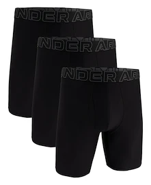 Herren Boxer Shorts Under Armour Perf Tech Solid 9in 3Pack Black