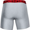 Herren Boxer Shorts Under Armour  Tech 6in 2Pack Grey