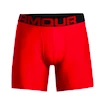 Herren Boxer Shorts Under Armour  Tech 6in 2Pack Red  S