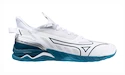 Herren Hallenschuhe Mizuno  WAVE MIRAGE 5 White/Sailor Blue/Silver