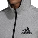 Herren Hoodie adidas Aeroready Designed 2 Move Sport Motion Logo Medium Grey Heather