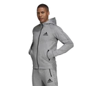 Herren Hoodie adidas Aeroready Designed 2 Move Sport Motion Logo Medium Grey Heather