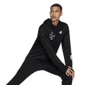 Herren Hoodie adidas  Signature Running Black