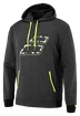 Herren Hoodie Babolat  Aero Hood Sweat Black Heather