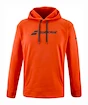 Herren Hoodie Babolat  Exercise Hood Sweat Men Fiesta Red