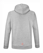 Herren Hoodie Babolat  Strike Hood Sweat High Rise Hthr