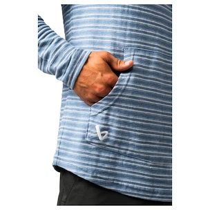 Herren Hoodie Bauer  LTWHT Stripe Hoodie Blue Horizon