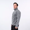 Herren Hoodie Bergans  Hareid Fleece Grey