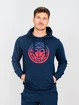 Herren Hoodie BIDI BADU  Colortwist Hoody Dark/Blue