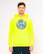 Herren Hoodie BIDI BADU  Grafic Illumination Chill Hoody Neon Yellow