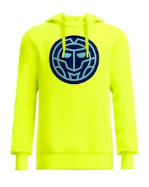 Herren Hoodie BIDI BADU Grafic Illumination Chill Hoody Neon Yellow