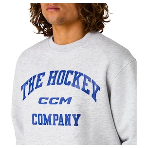 Herren Hoodie CCM  Athleisure Crew Grey Melange